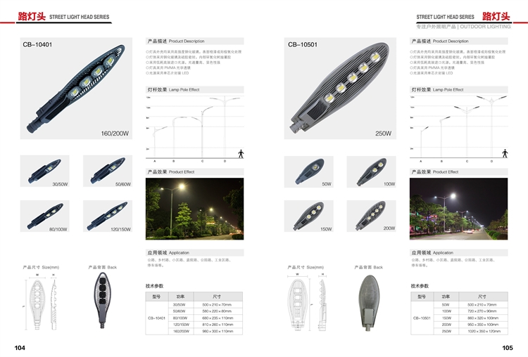 北京LED市電路燈 SL-317